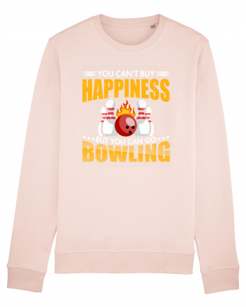 You can't buy happiness but you can go bowling Candy Pink