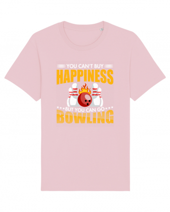 You can't buy happiness but you can go bowling Cotton Pink