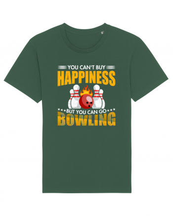 You can't buy happiness but you can go bowling Bottle Green