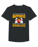 You can't buy happiness but you can go bowling Tricou mânecă scurtă guler larg Bărbat Skater