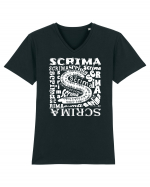 Scrima Tricou mânecă scurtă guler V Bărbat Presenter