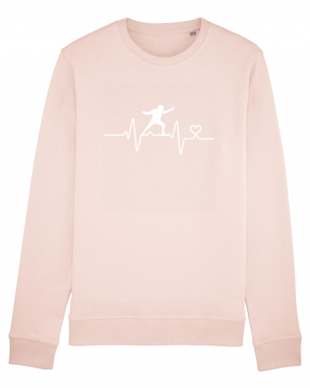 Heart Beat I love fencing Candy Pink