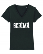 Scrima Tricou mânecă scurtă guler V Damă Evoker