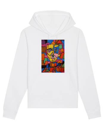 Portret Abstract White