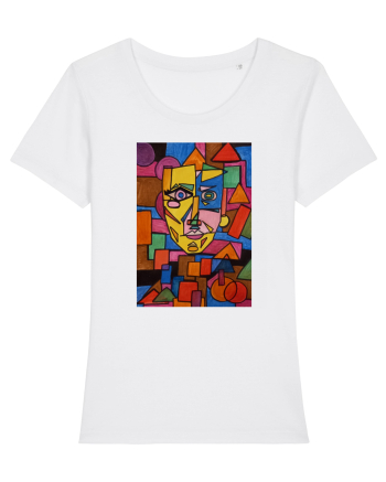 Portret Abstract White