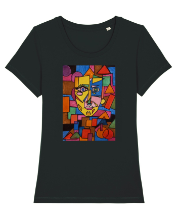 Portret Abstract Black