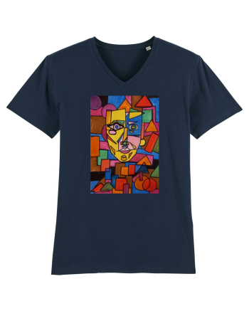 Portret Abstract French Navy