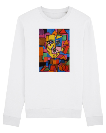 Portret Abstract White