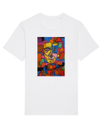 Portret Abstract Tricou mânecă scurtă Unisex Rocker