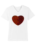 Coffee lovers Tricou mânecă scurtă guler V Bărbat Presenter