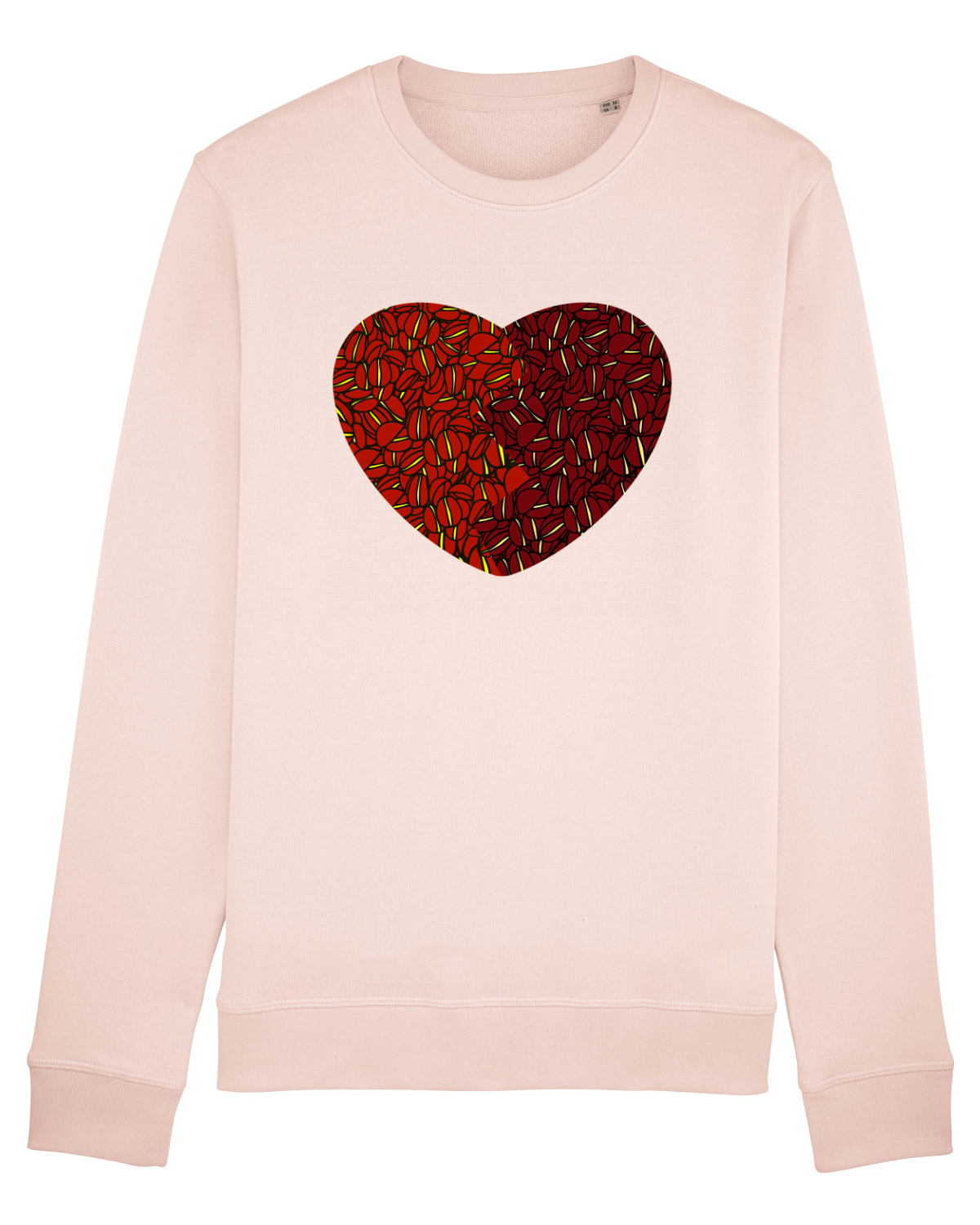Bluză mânecă lungă Unisex Rise Candy Pink