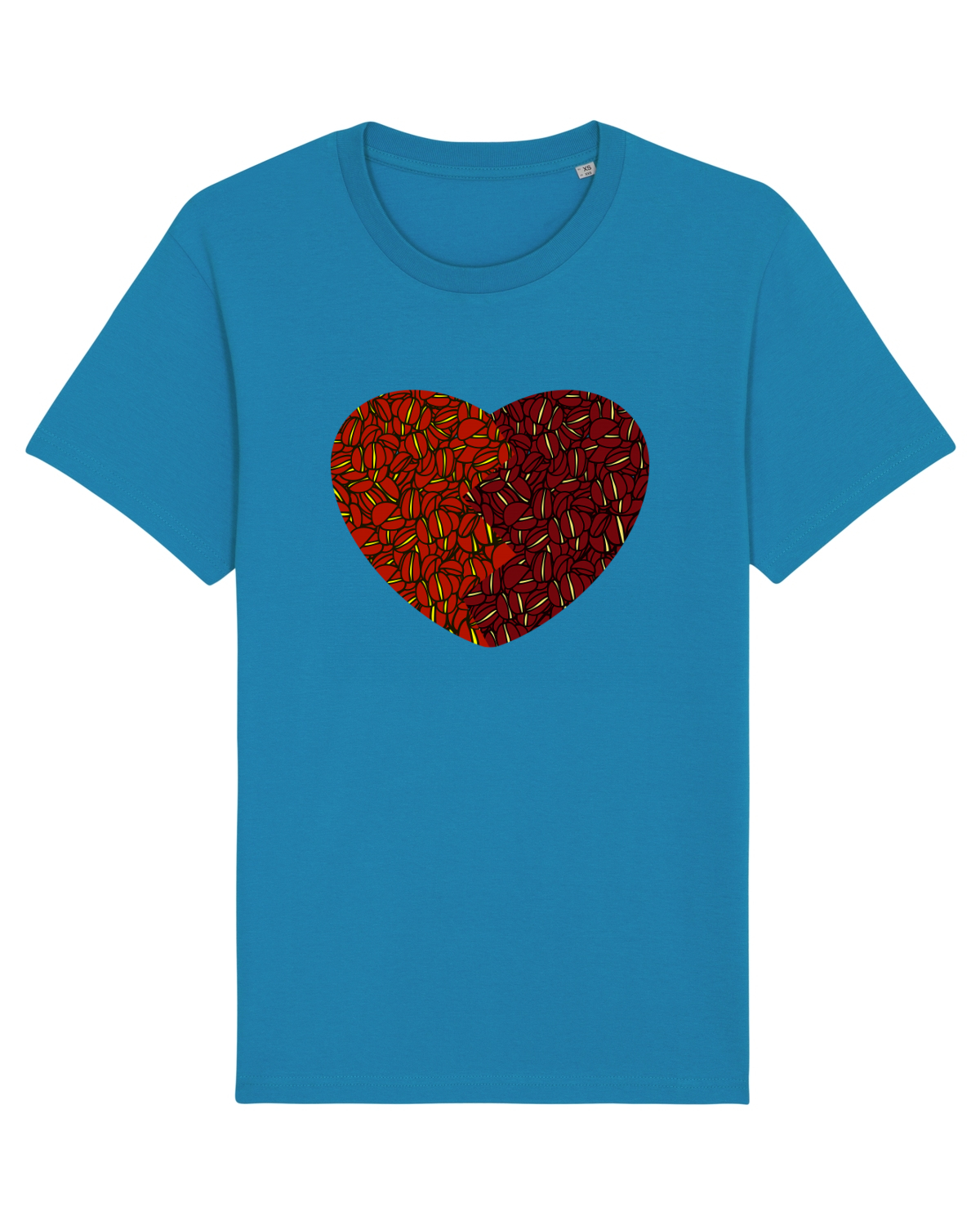 Tricou mânecă scurtă Unisex Rocker Azur