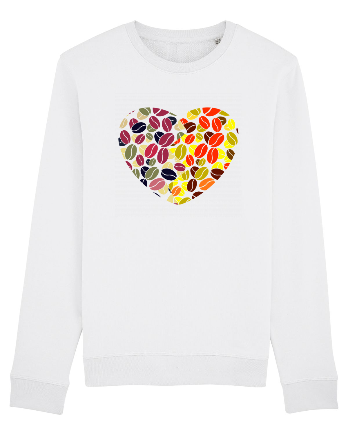Bluză mânecă lungă Unisex Rise White