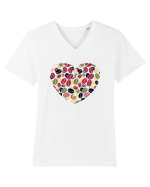 Coffee lovers Tricou mânecă scurtă guler V Bărbat Presenter