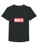 Marvel sau Marcel Tricou mânecă scurtă guler larg Bărbat Skater