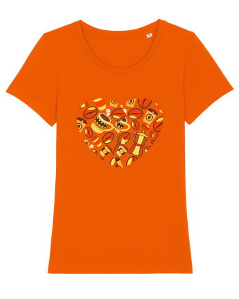Coffee lovers Bright Orange