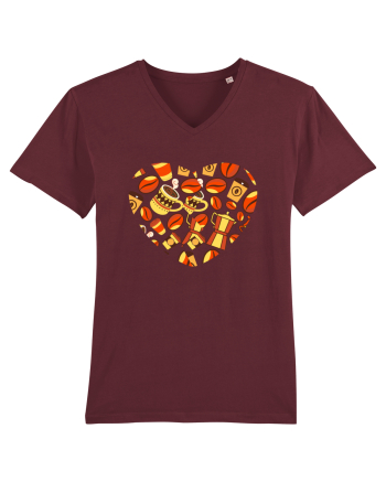 Coffee lovers Burgundy