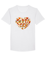 Coffee lovers Tricou mânecă scurtă guler larg Bărbat Skater
