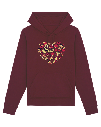 Coffee lovers Burgundy