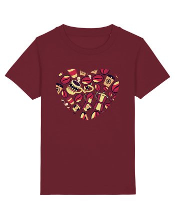 Coffee lovers Burgundy