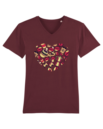 Coffee lovers Burgundy