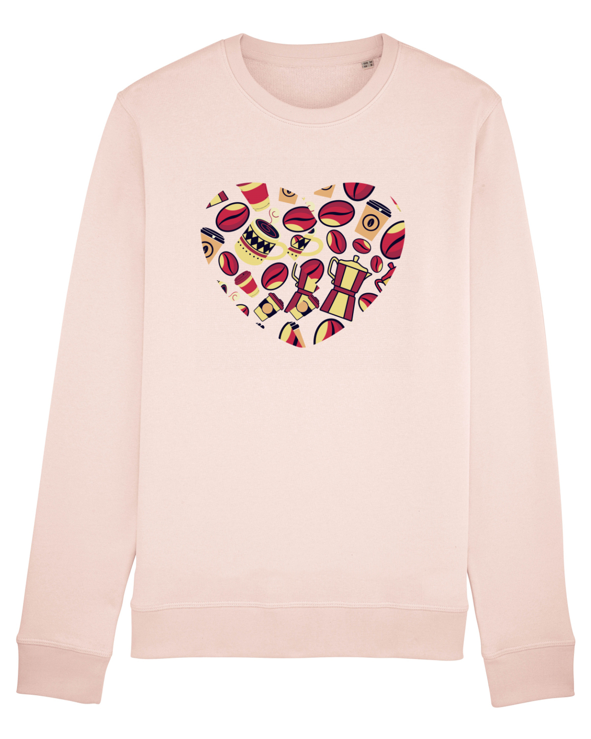Bluză mânecă lungă Unisex Rise Candy Pink