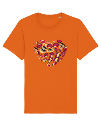 Coffee lovers Bright Orange