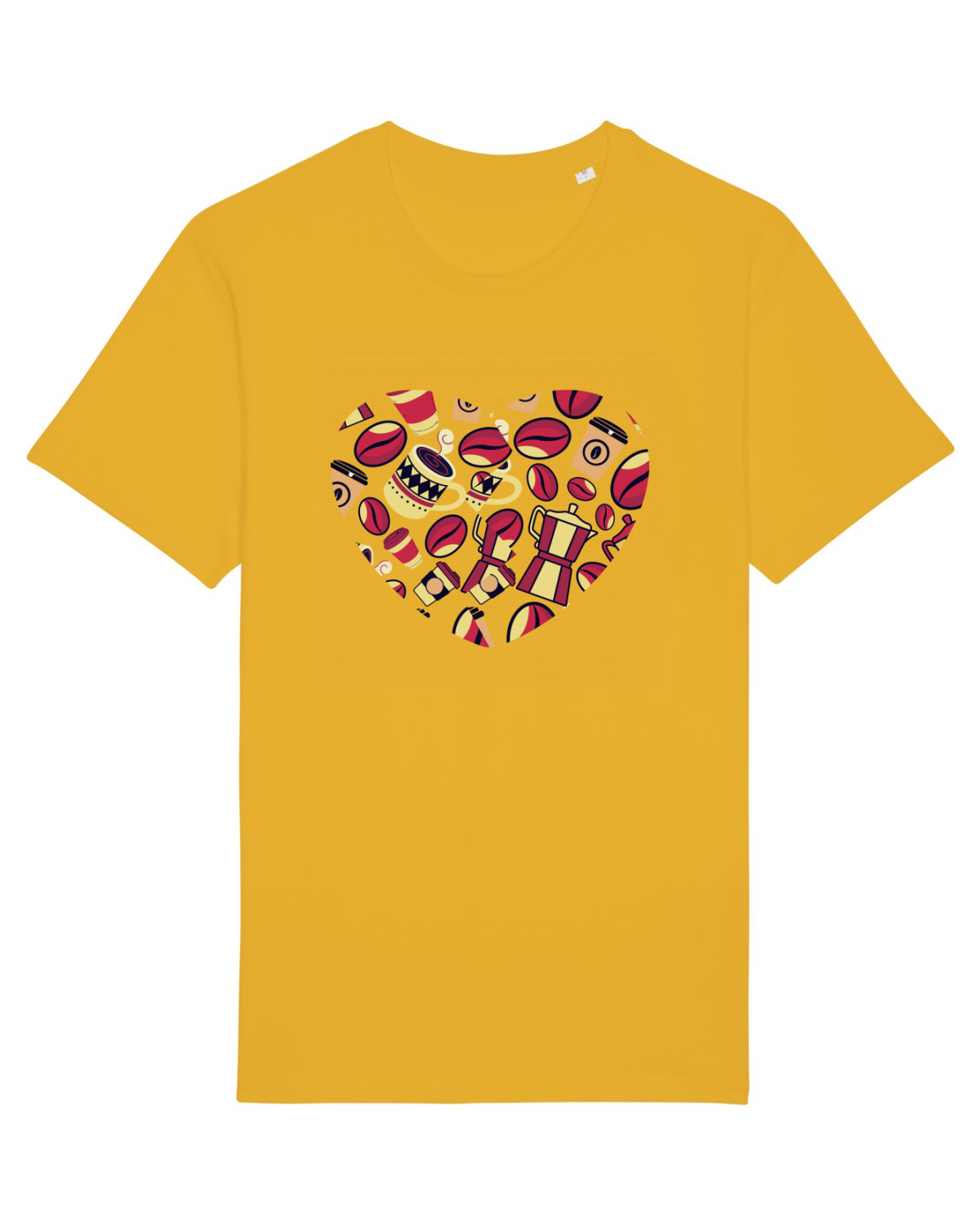 Tricou mânecă scurtă Unisex Rocker Spectra Yellow