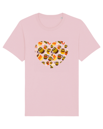 Coffee lovers Cotton Pink