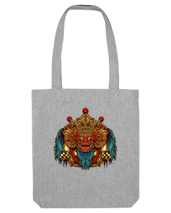 Barong Mask from Bali Heather Grey