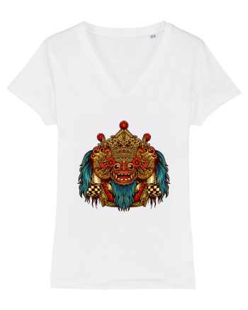 Barong Mask from Bali White