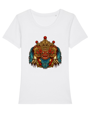 Barong Mask from Bali White