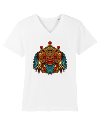 Barong Mask from Bali White
