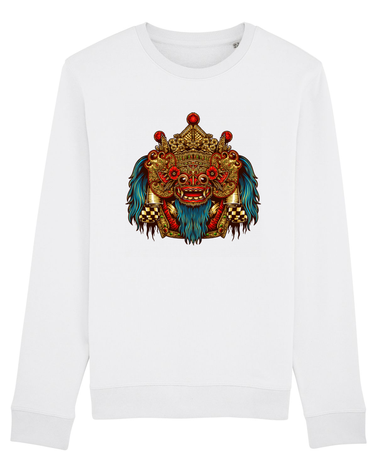 Bluză mânecă lungă Unisex Rise White