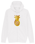 Trippy Pineapple  Hanorac cu fermoar Unisex Connector