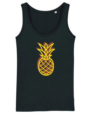 Trippy Pineapple  Black