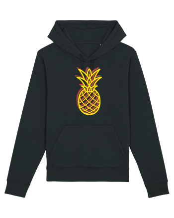 Trippy Pineapple  Black