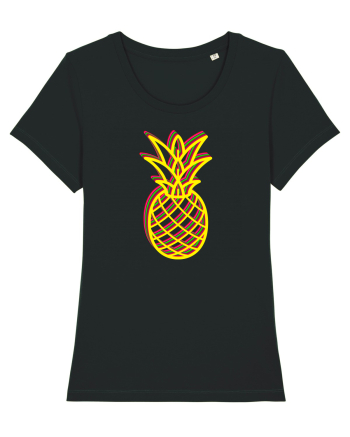 Trippy Pineapple  Black