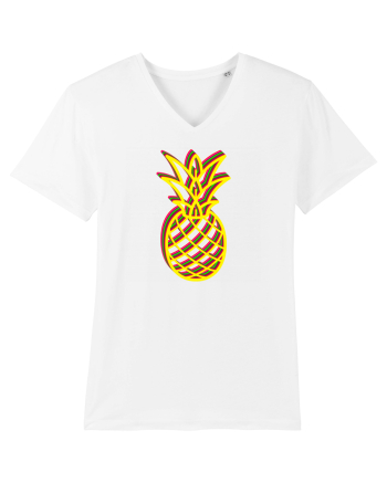 Trippy Pineapple  White