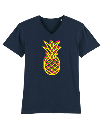 Trippy Pineapple  French Navy