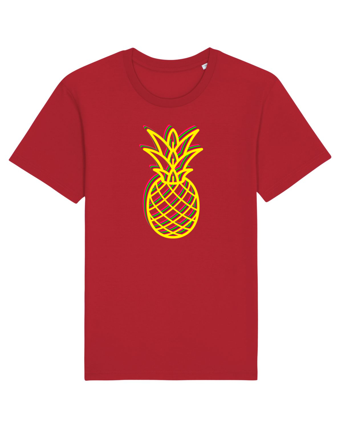 Tricou mânecă scurtă Unisex Rocker Red