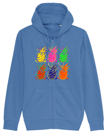 Trippy Pineapple  Bright Blue