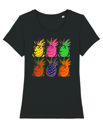 Trippy Pineapple  Black