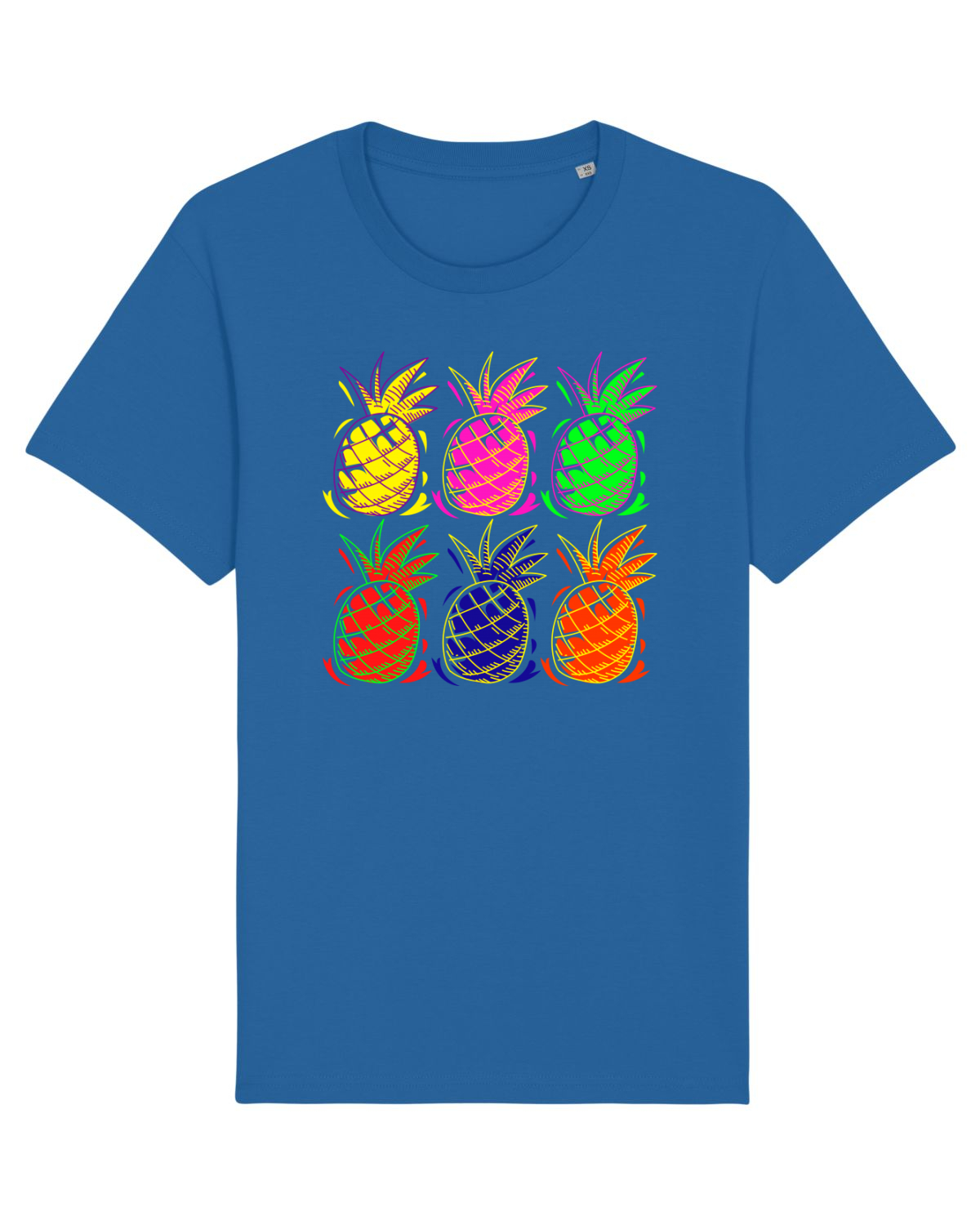 Tricou mânecă scurtă Unisex Rocker Royal Blue