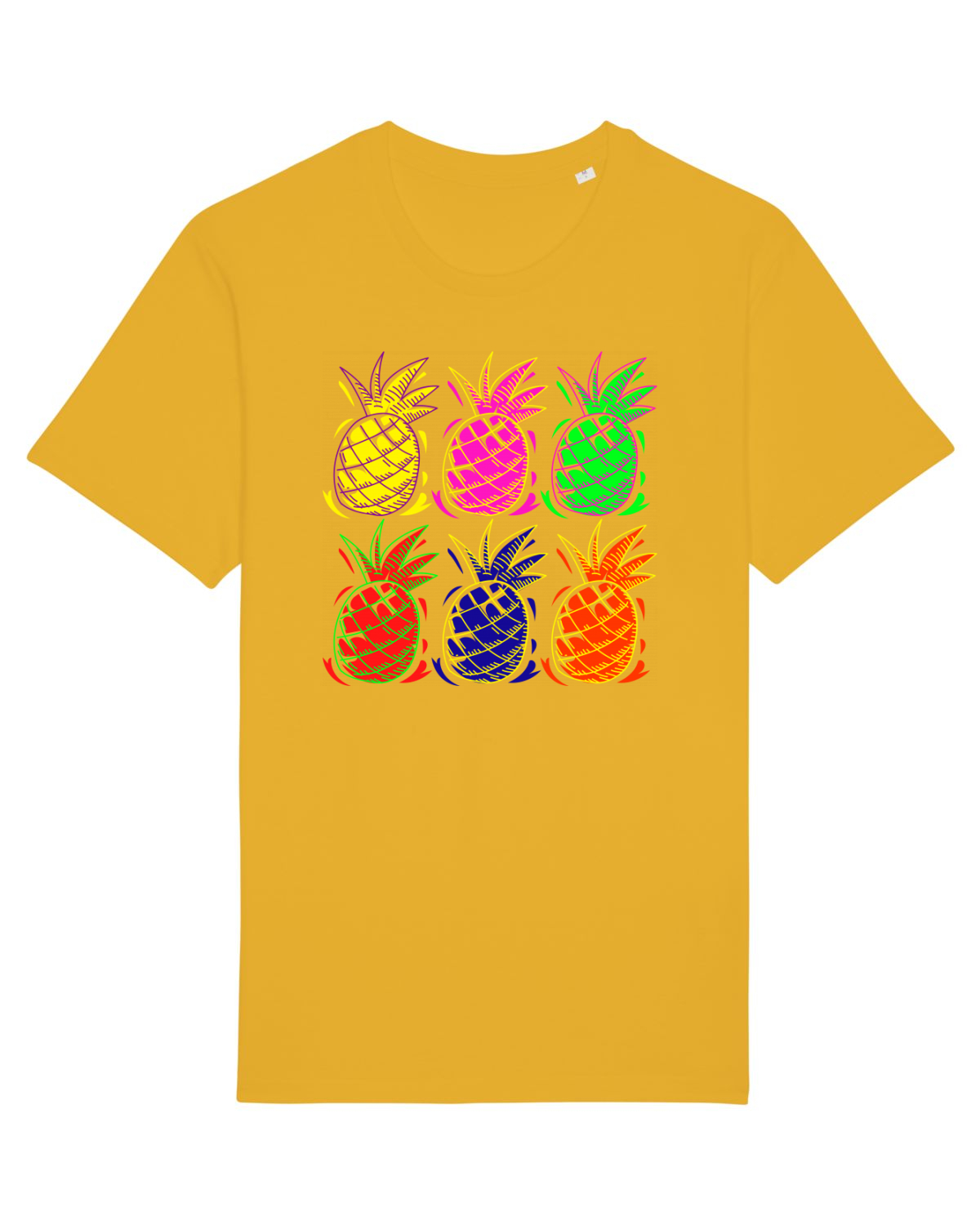 Tricou mânecă scurtă Unisex Rocker Spectra Yellow