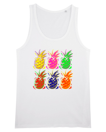 Trippy Pineapple  White