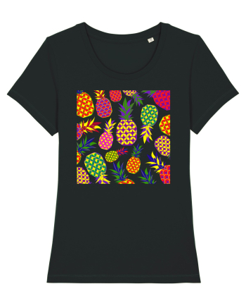 Trippy Pineapple  Black