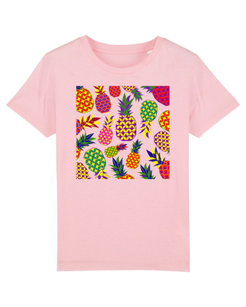 Trippy Pineapple  Cotton Pink