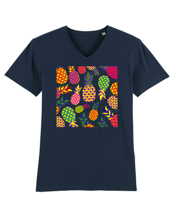 Trippy Pineapple  French Navy