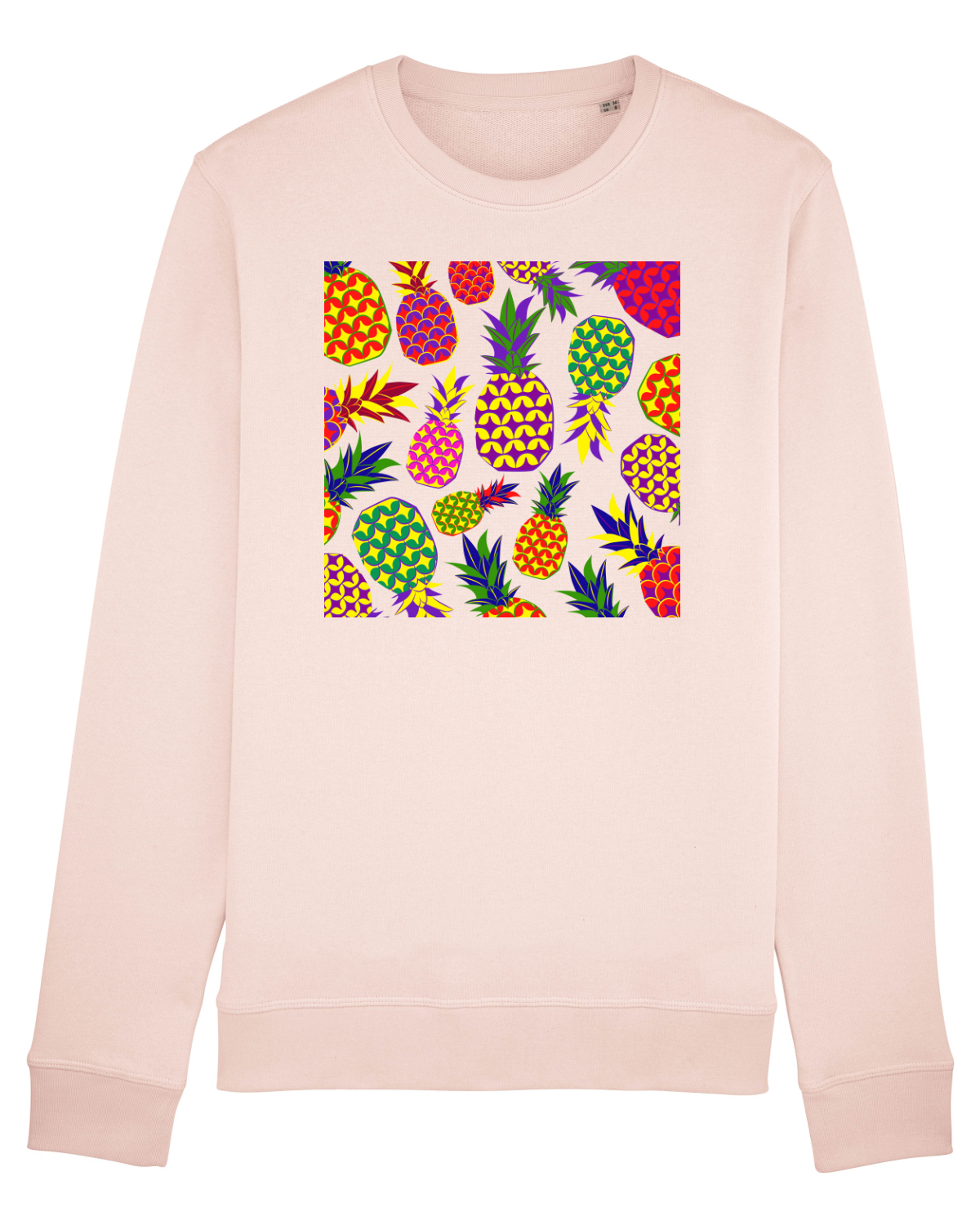Bluză mânecă lungă Unisex Rise Candy Pink